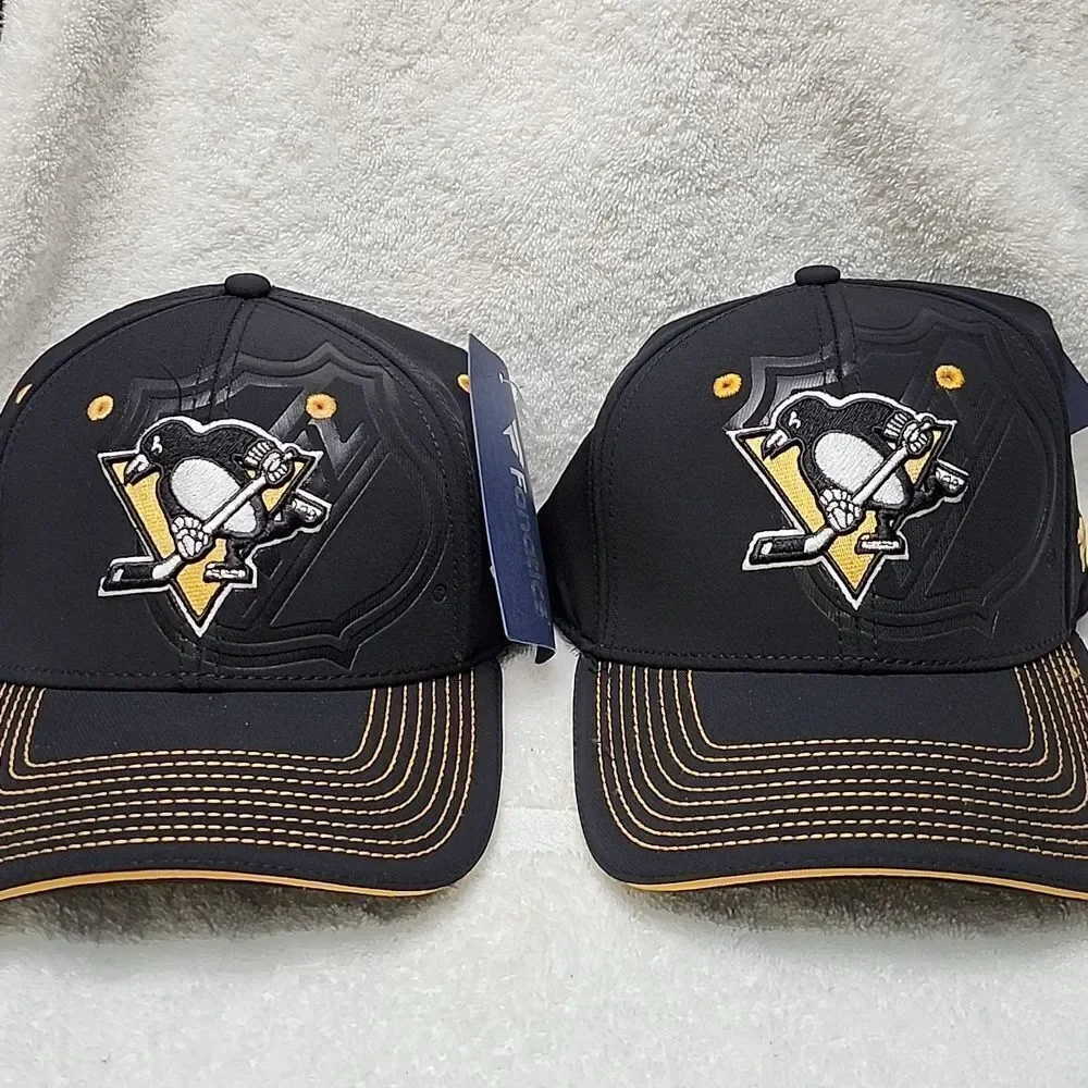 Fanatics Pittsburgh Penguins L/XL Stretchfit Hat - New